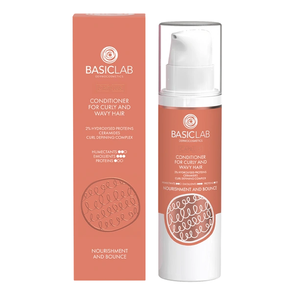 Wellen & Locken Conditioner mit 2% hydrolysierten Proteinen, Ceramiden und einem lockendefinierenden Komplex